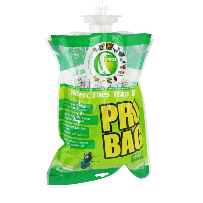 Haierc Hot Sales Nontoxic Insect Products Outdoor Hanging Pest Control Disposable Big Fruit Fly Trap Bag for Garden & Home Fly Catcher