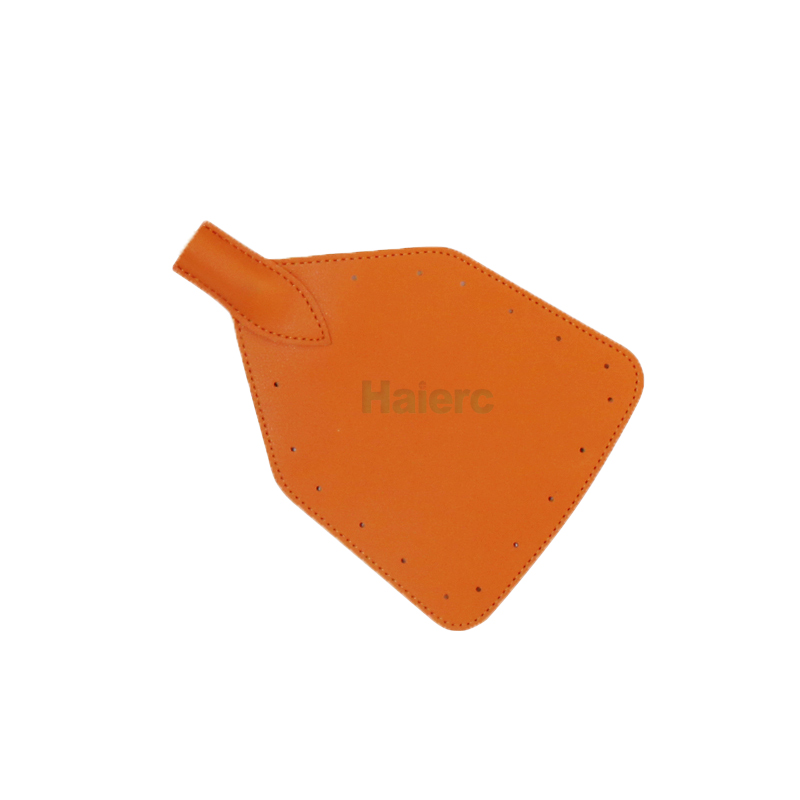 Haierc Sturdy Leather Fly Swatter for Indoors Long Handle Heavy Duty Wood Fly Swatter With Hanging Rope Durable Fly Swatter