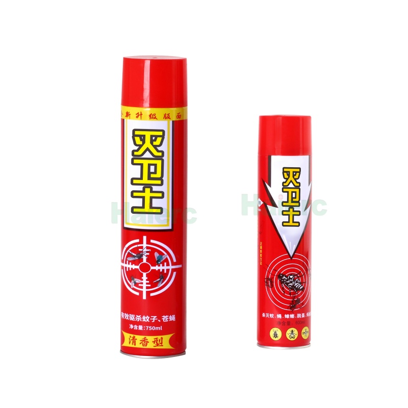 Haierc Factory Supply Mosquito, Fly , Cockroach, Ant Repellent Spray Exclusively Designed Insecticide Spray for Insect Control