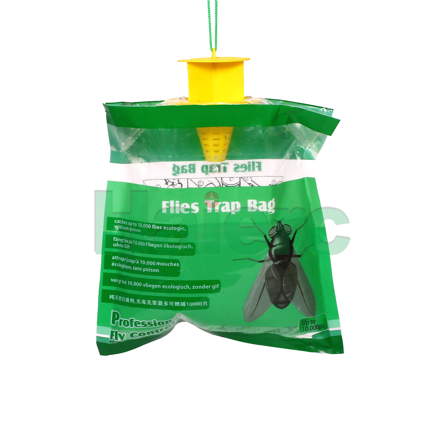 Haierc Outdoor Disposable Plastic Hanging Insect Control Fly Trap Bag HC4215N2
