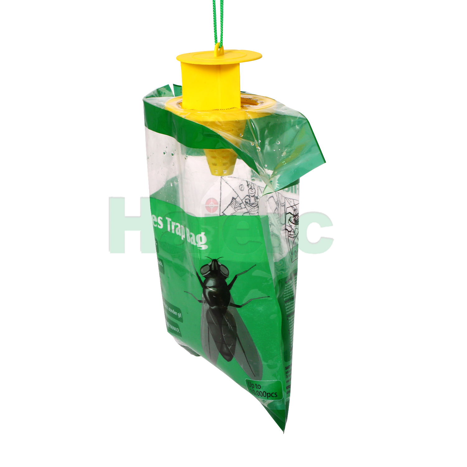 Haierc Outdoor Disposable Plastic Hanging Insect Control Fly Trap Bag HC4215N2