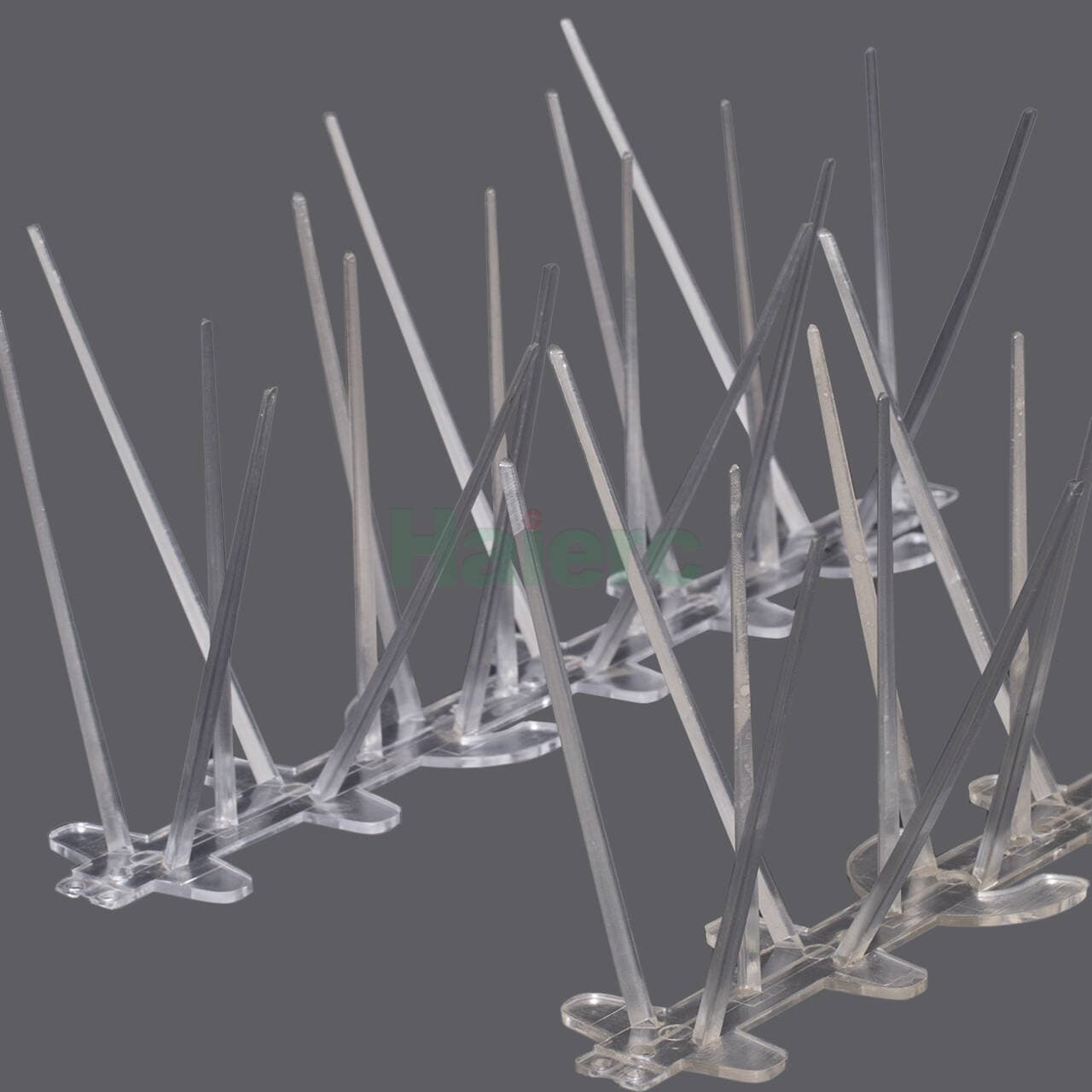 Haierc 25CM 50CM High Quality Outdoor Durable Anti Pigeon Plastic Anti Bird Spikes Pigeon Spikes Fence Repel Bird Spikes
