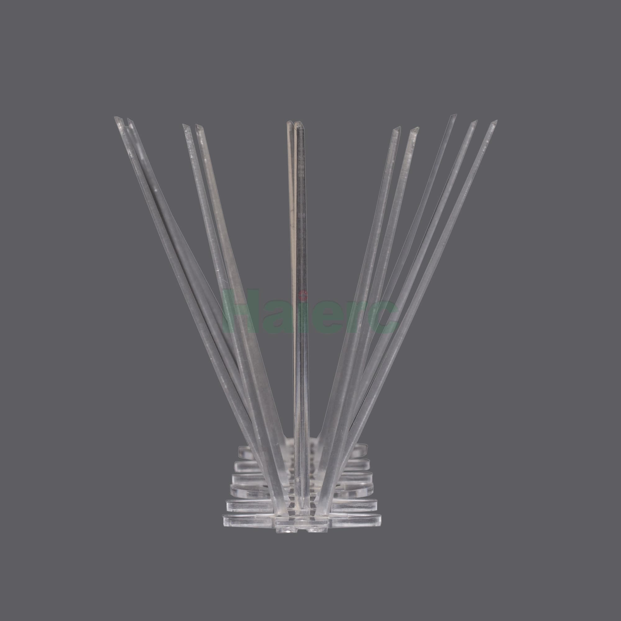 Haierc 25CM 50CM High Quality Outdoor Durable Anti Pigeon Plastic Anti Bird Spikes Pigeon Spikes Fence Repel Bird Spikes