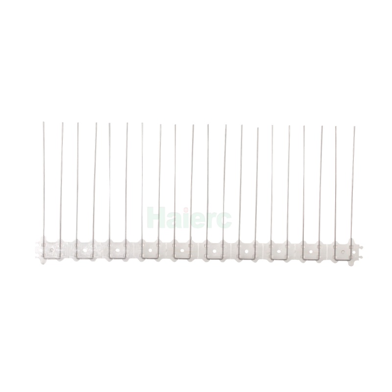 Solar Panel Bird Spikes Stainless Steel Bird Deterrent with Plastic Base for Pigeon and Bird Control