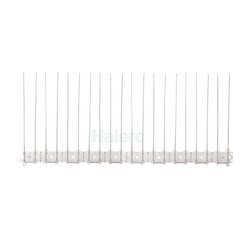 Solar Panel Bird Spikes Stainless Steel Bird Deterrent with Plastic Base for Pigeon and Bird Control