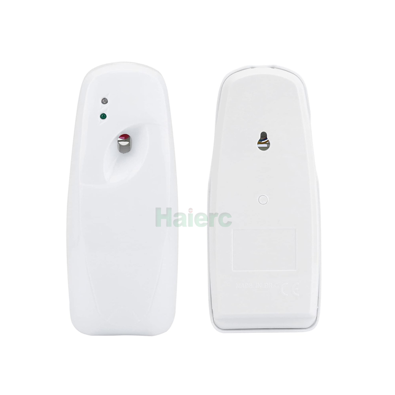 Haierc Customize Battery Operated Wall Mounted Sprayer Plastic Automatic Aerosol Dispenser Auto Insect Spray Killer
