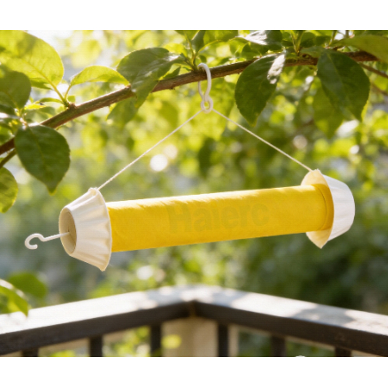 Haierc Plastic Fly Trap Sticky Tape Disposable Insect Trap Fly Professional Sticky Fly Trap Commercial Flies Traps