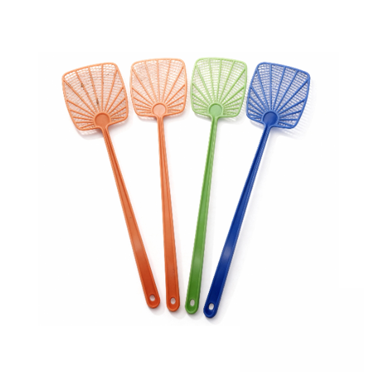 Haierc Personalized Plastic Fly Swatters with Long Handles for Home, Patio & Office Use