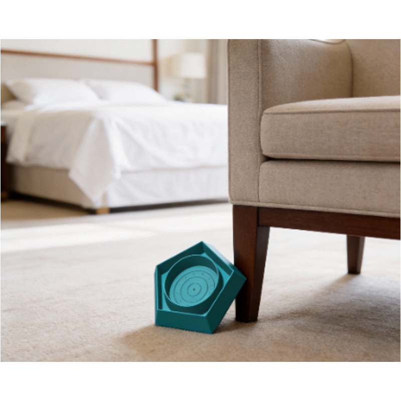 Haierc Eco-friendly Indoor Bed Bug Traps Interceptors Plastic Sustainable Products Against Bed Bugs Bed Bug Detector Interceptors