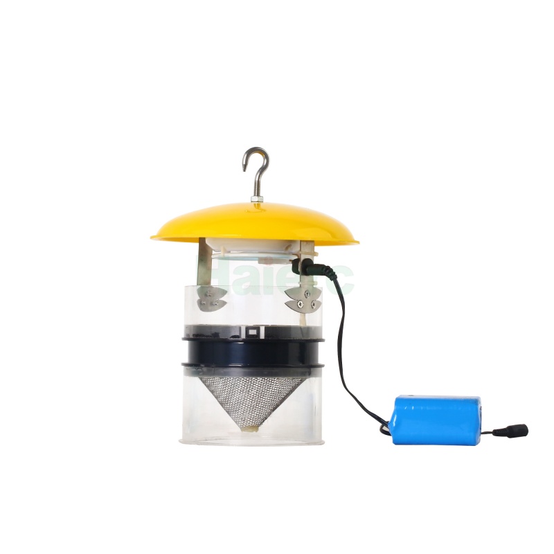 Battery Powered Mosquito Fly Detector Insect Trap Outdoor Hanging Flying Pest Monitor Catcher
